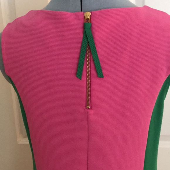 Boden Geraldine Color Block Sleeveless Dress Pink Green White Size 6 - Picture 6 of 15